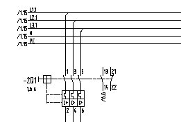 Schalplan erstellt mit CAE Programm TREE CAD